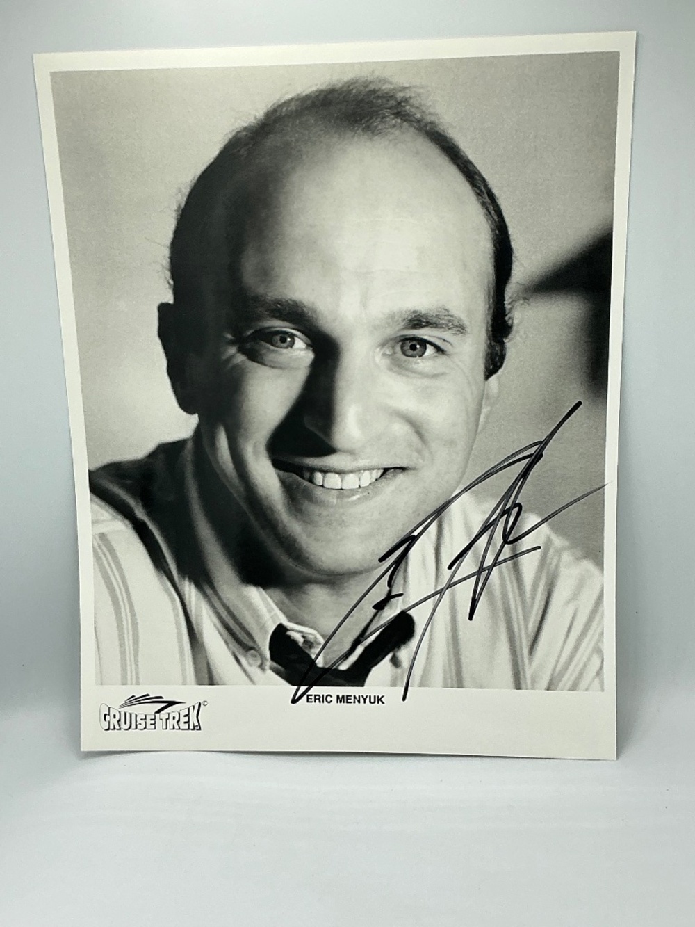 Star Trek Autographed Eric Menyuk Signed Photo Traveler Cruise Trek 8x10